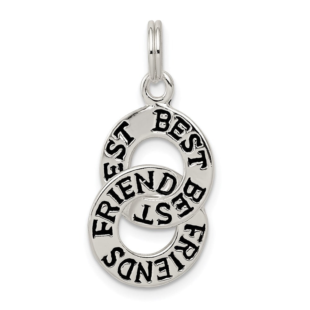 Sterlingsilber Beste Friends Charm