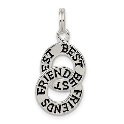 Sterlingsilber Beste Friends Charm