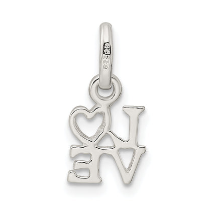 Sterlingsilber Liebe Charm