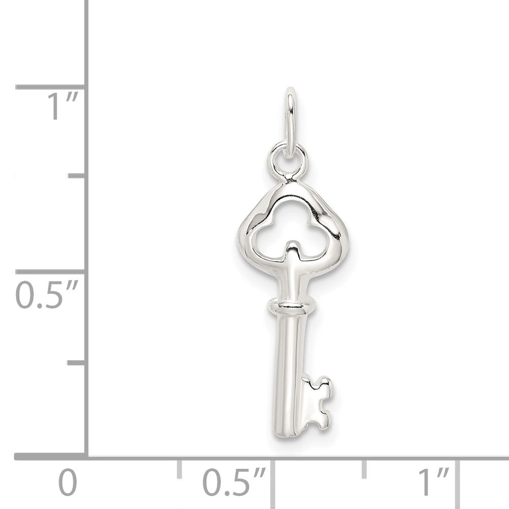 Sterlingsilber Key Charm