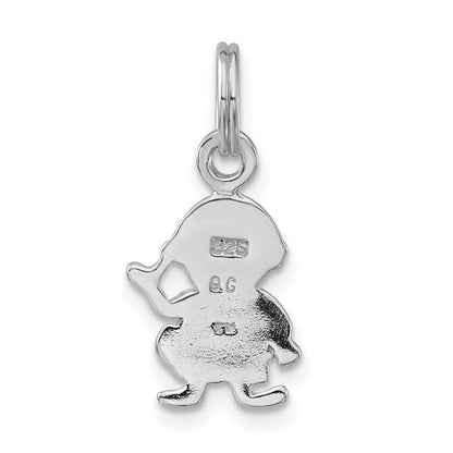 Sterlingsilber Poliert Junge Charm