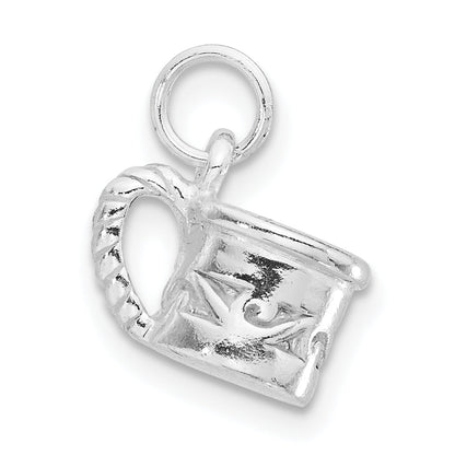 Sterlingsilber Poliert Mug Charm