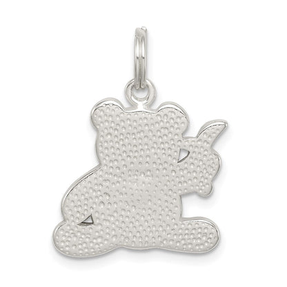 Sterlingsilber Emailliert Panda Bär Charm