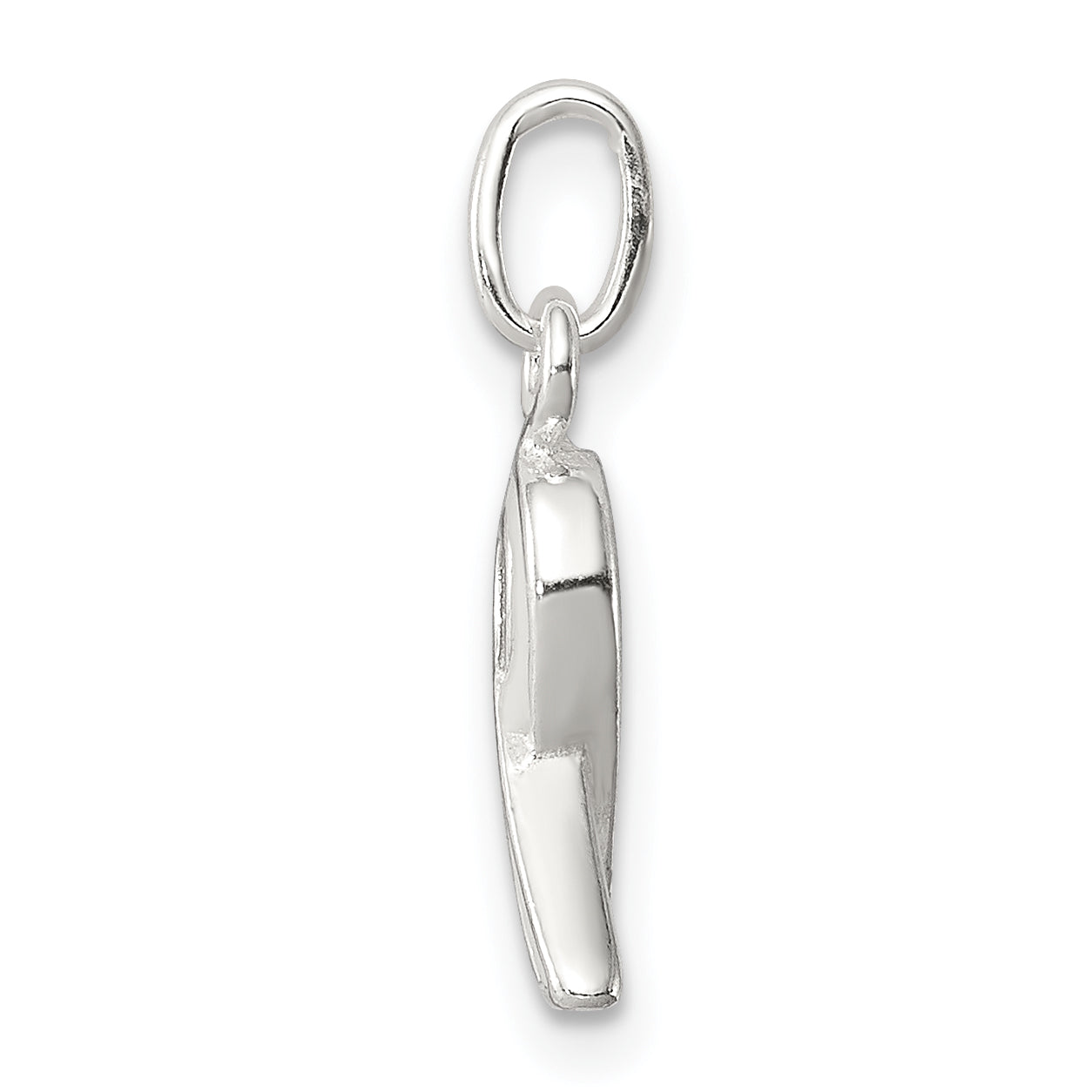 Sterlingsilber Weiß Emailliert Bewusstsein Charm