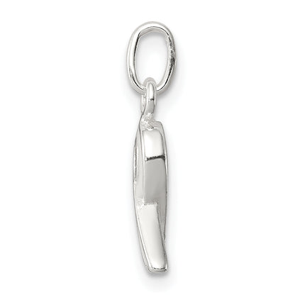 Sterlingsilber Weiß Emailliert Bewusstsein Charm