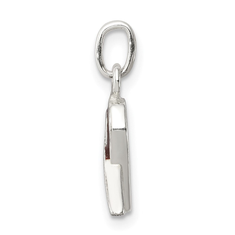Sterlingsilber Braun Emailliert Bewusstsein Charm