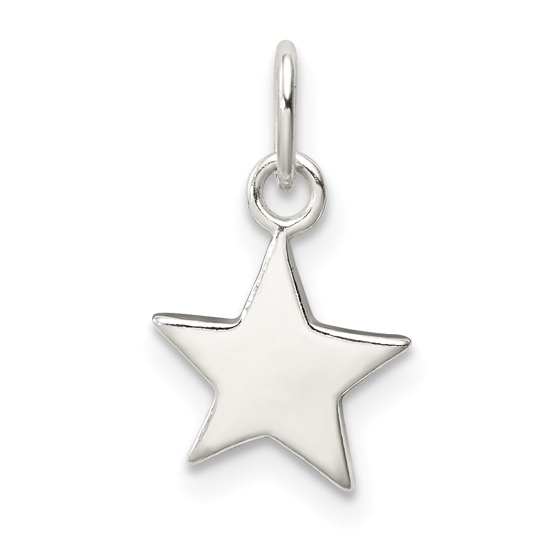 Sterlingsilber Stern Charm