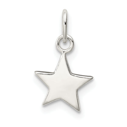 Sterlingsilber Stern Charm