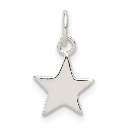 Sterlingsilber Stern Charm