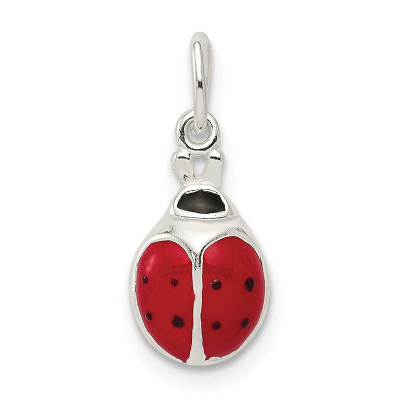 Sterlingsilber Emailliert Damen Bug Charm