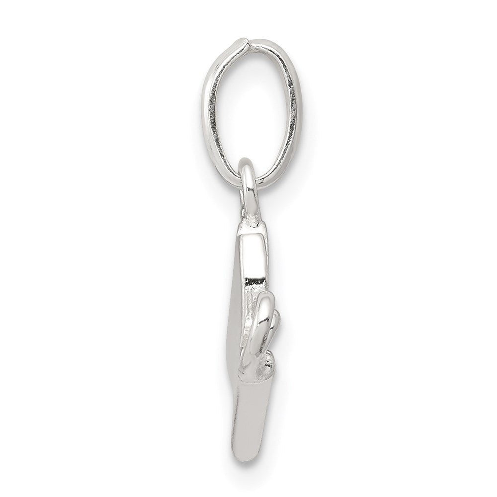 Sterlingsilber Emailliert Schmetterling Charm