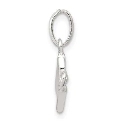 Sterlingsilber Emailliert Schmetterling Charm