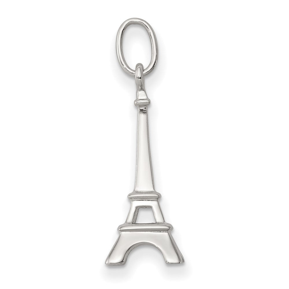 Sterlingsilber Rhodiniert Eiffel Tower Charm