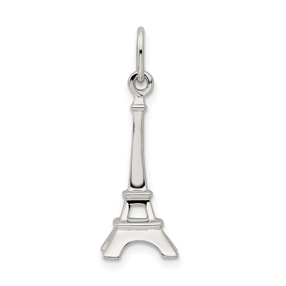Sterlingsilber Rhodiniert Eiffel Tower Charm