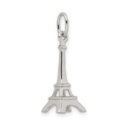 Sterlingsilber Rhodiniert Eiffel Tower Charm
