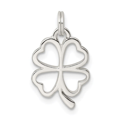 Sterlingsilber Vier Blatt Klee Charm