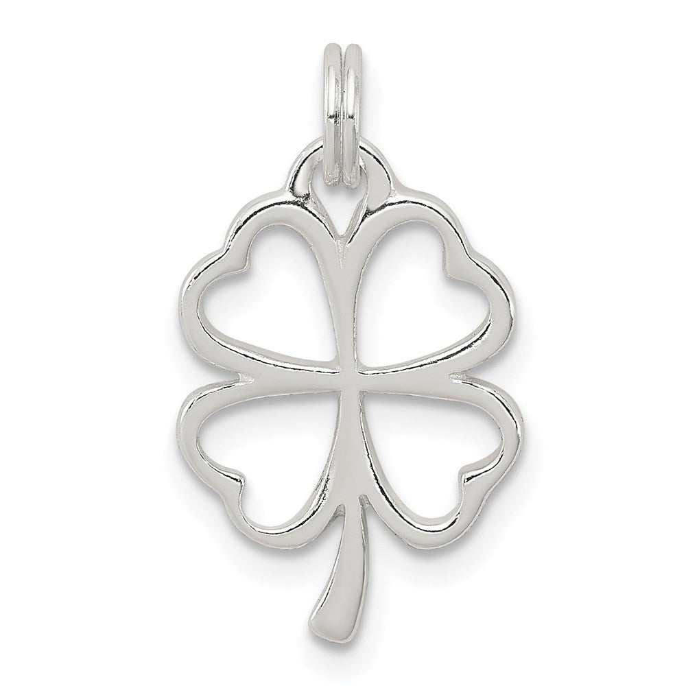 Sterlingsilber Vier Blatt Klee Charm