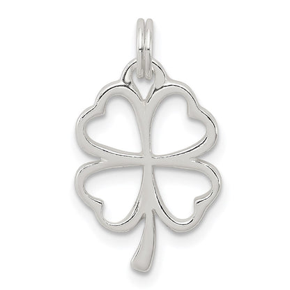 Sterlingsilber Vier Blatt Klee Charm