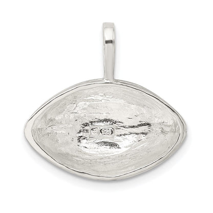 Sterlingsilber Football Charm