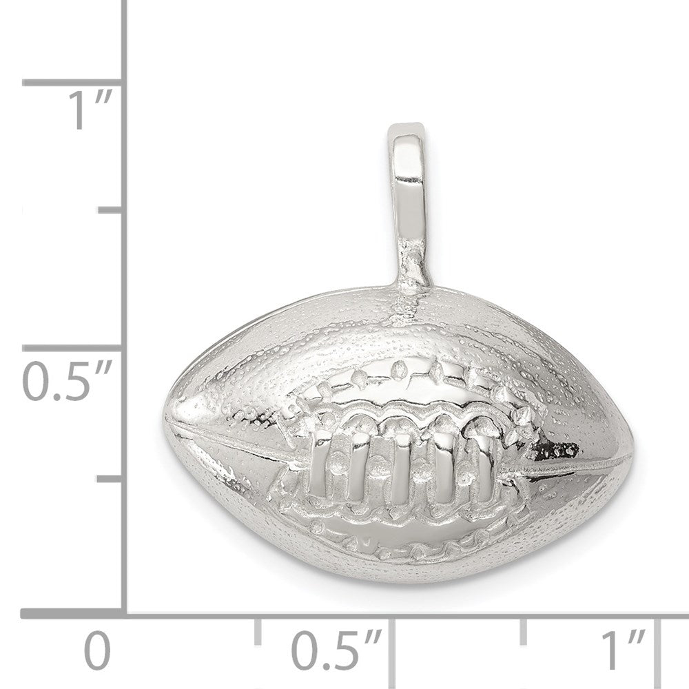 Sterlingsilber Football Charm
