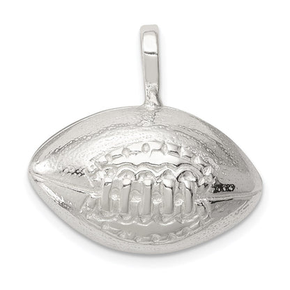 Sterlingsilber Football Charm