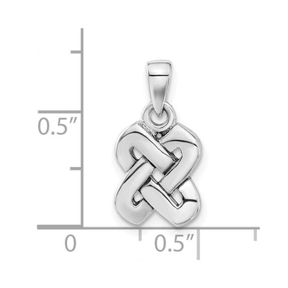 Sterlingsilber Keltisch Knoten Anhänger