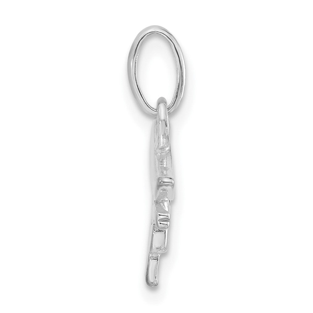 Sterlingsilber Poliert Emailliert Grün Chili Pepper Person Charm