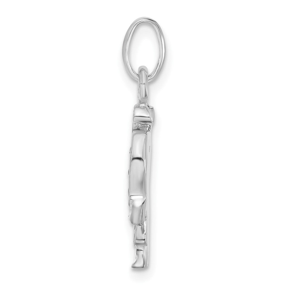 Sterlingsilber Poliert Emailliert Gelb Pepper Person Charm