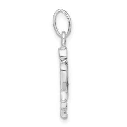 Sterlingsilber Emailliert Grün Pepper Person Charm