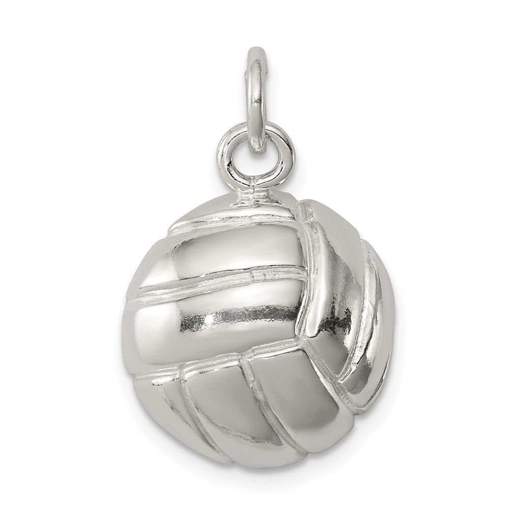 Sterlingsilber Volleyball Charm