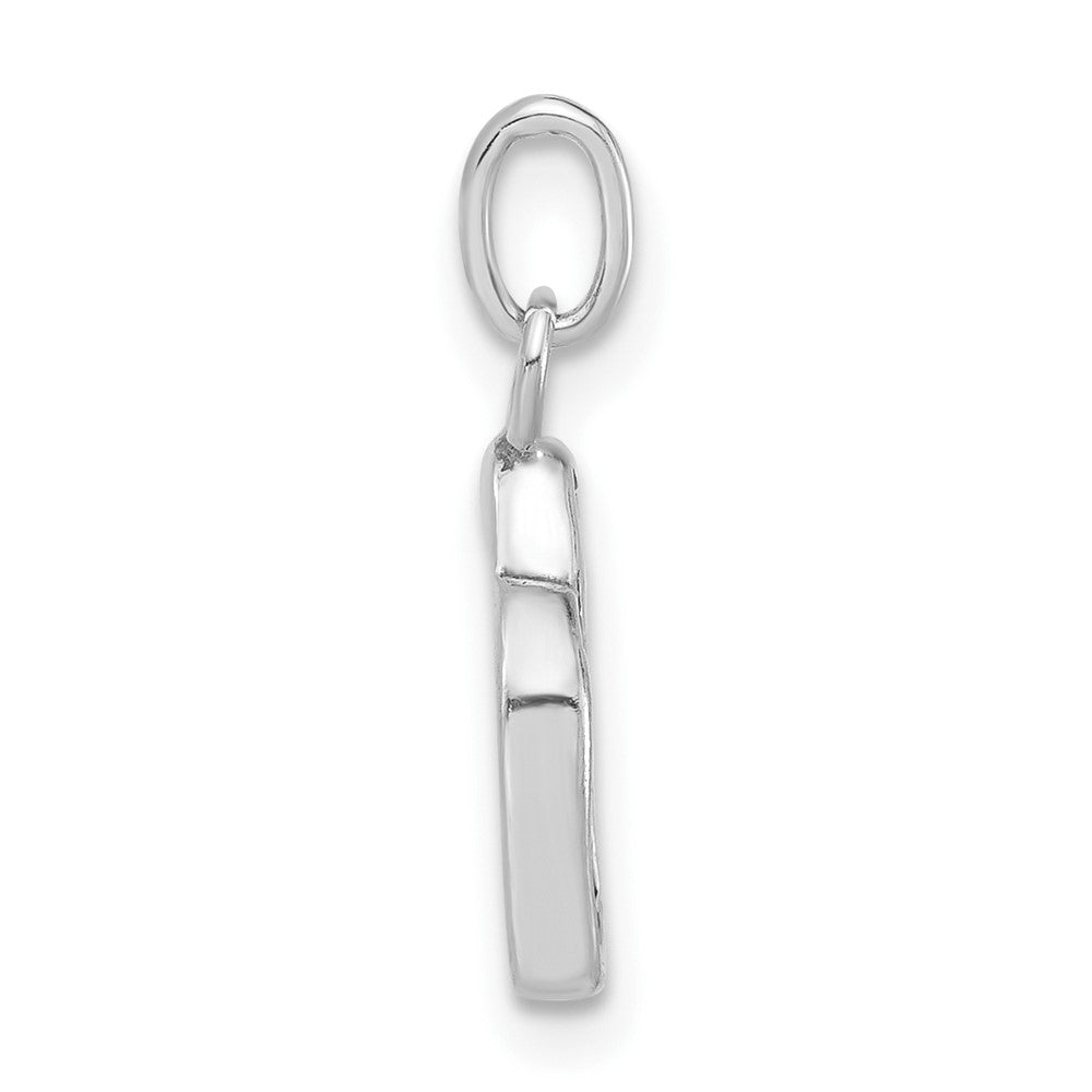 Sterlingsilber Poliert Emailliert Grün Pepper Charm