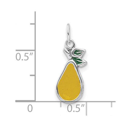 Sterlingsilber Emailliert Tropfen Charm