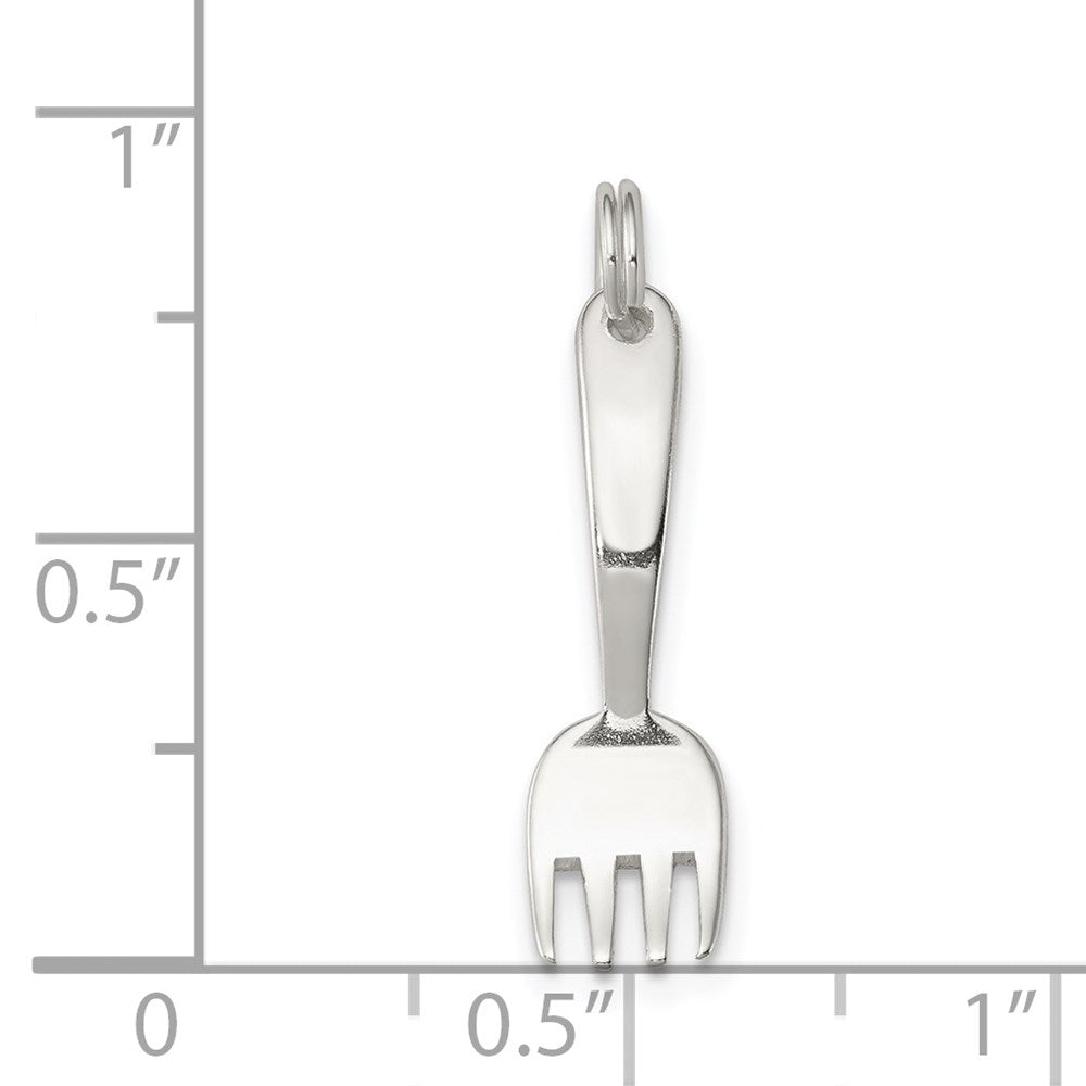Sterlingsilber Fork Charm
