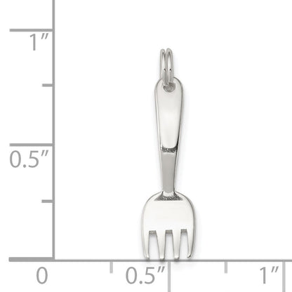 Sterlingsilber Fork Charm