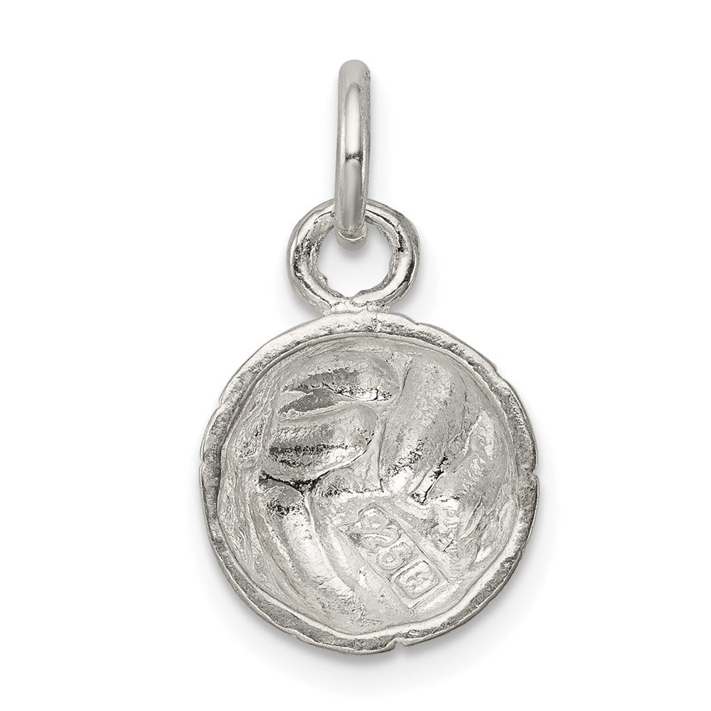 Sterlingsilber Volleyball Charm