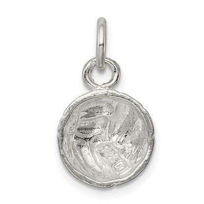 Sterlingsilber Volleyball Charm