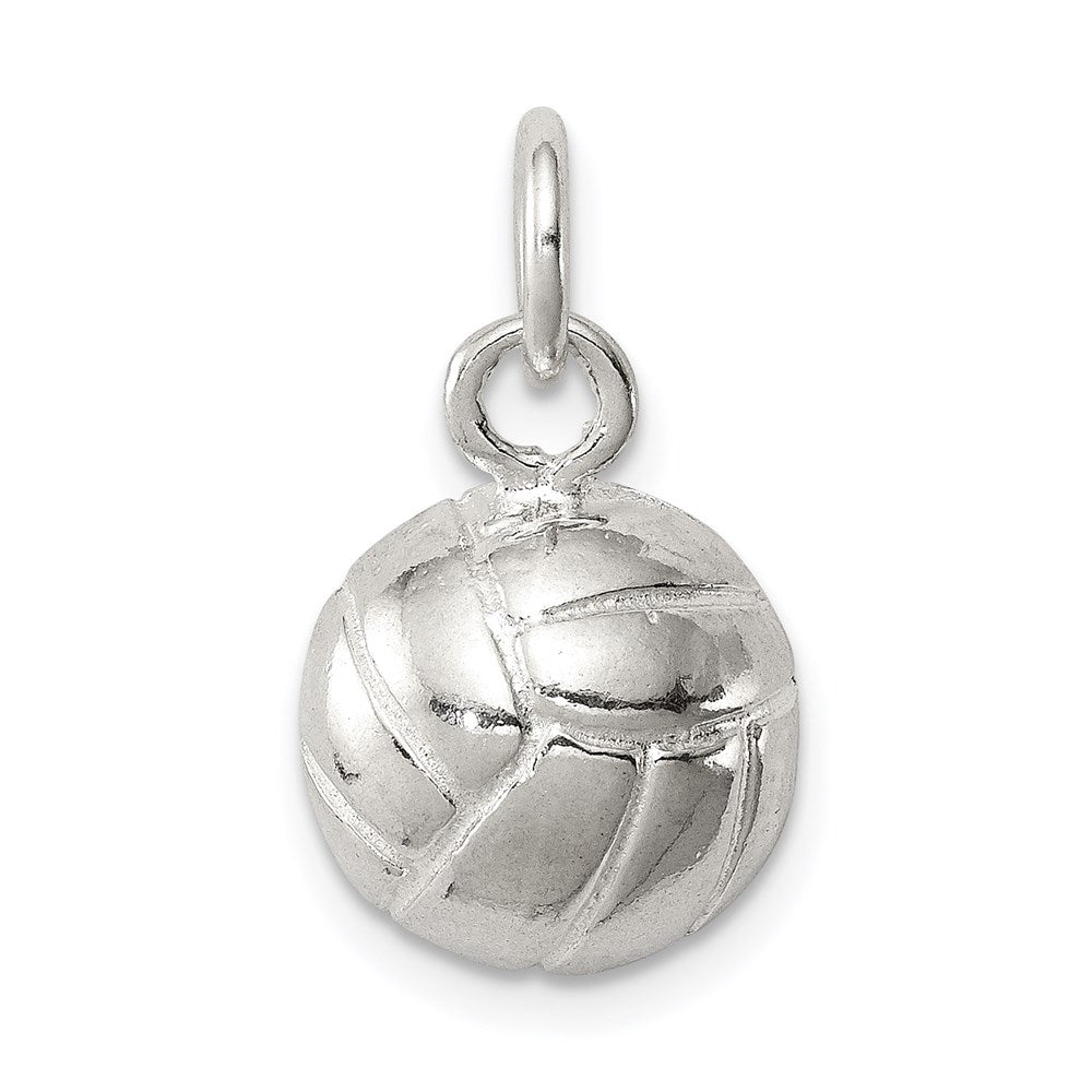 Sterlingsilber Volleyball Charm