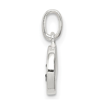 Sterlingsilber Emailliert Emotion Face Charm