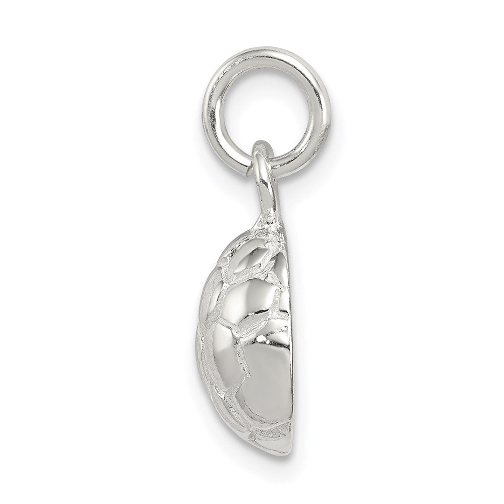 Sterlingsilber Fußball Kugel Charm