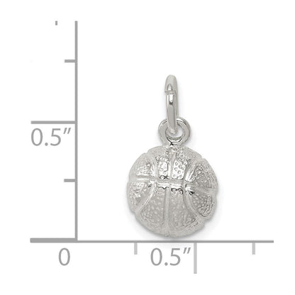 Sterlingsilber Basketball Charm