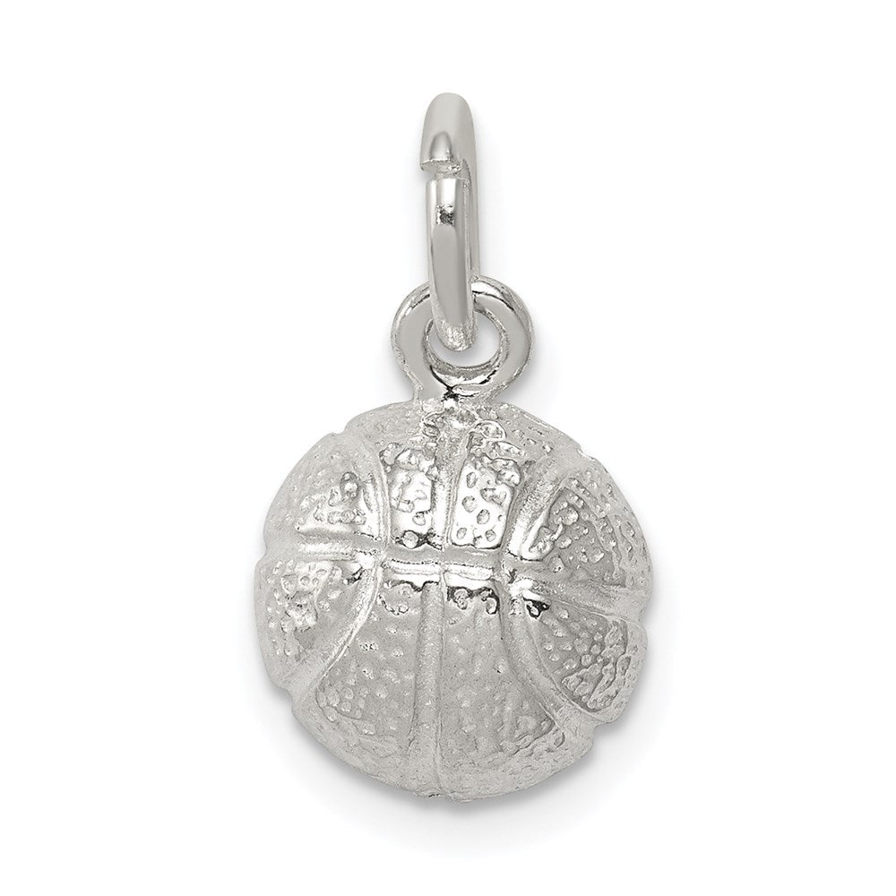 Sterlingsilber Basketball Charm