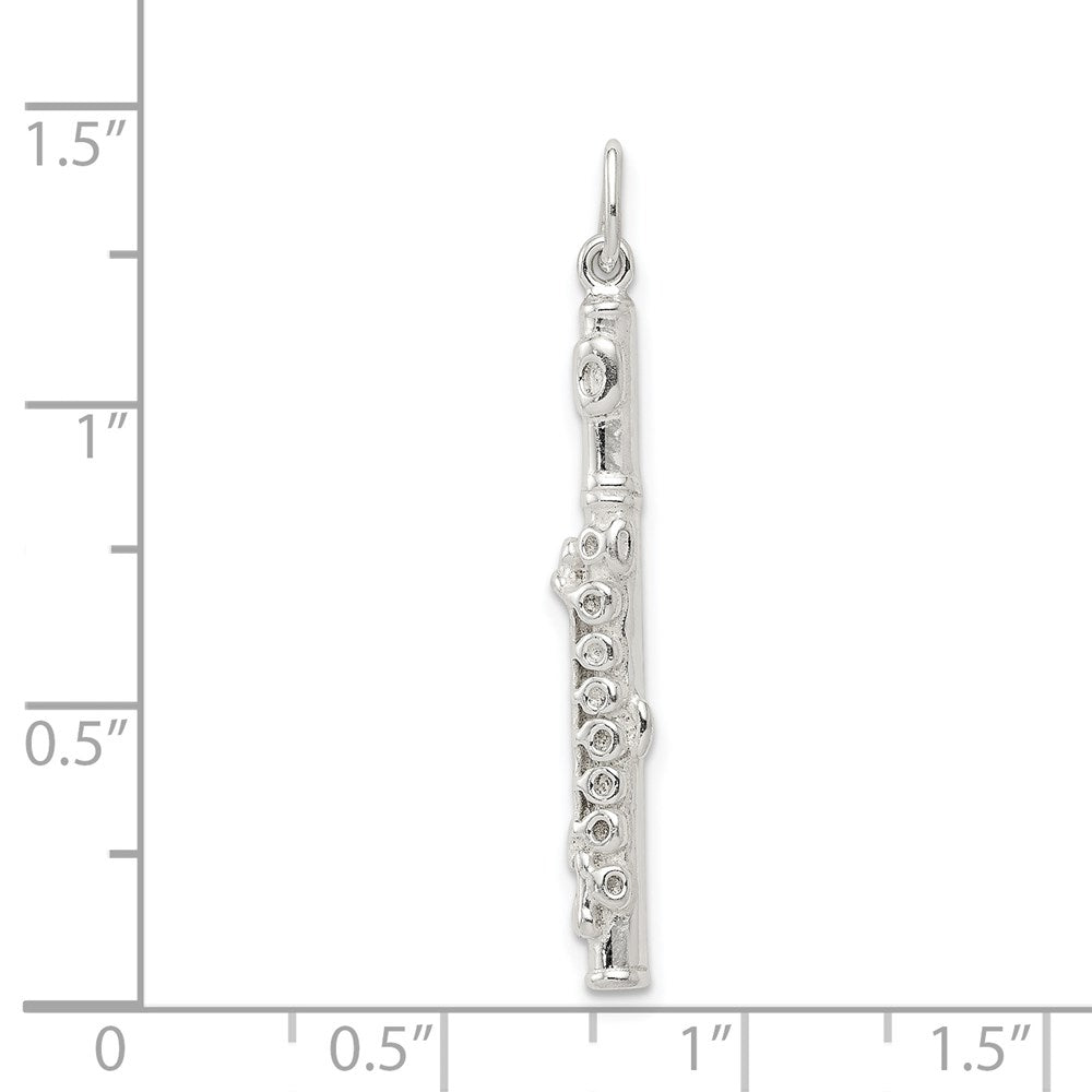Sterlingsilber Flute Charm