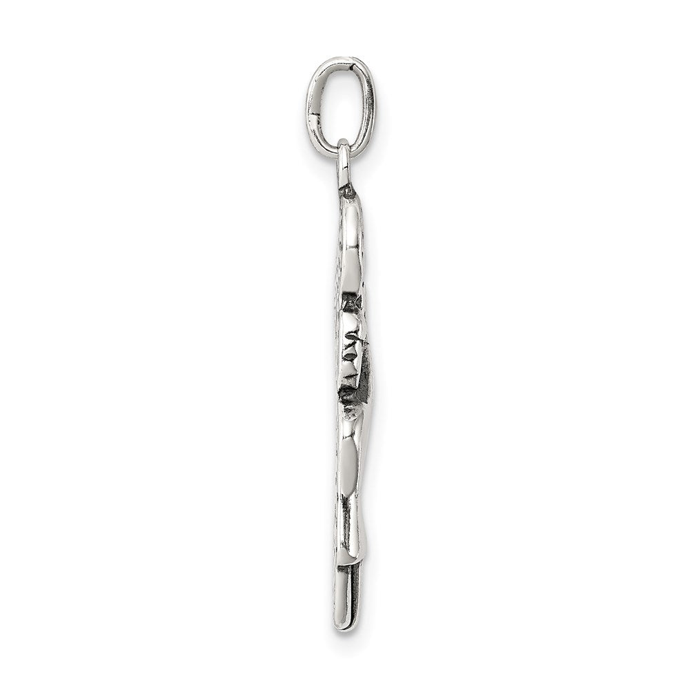 Sterlingsilber Antikisiert Cheerleader Charm