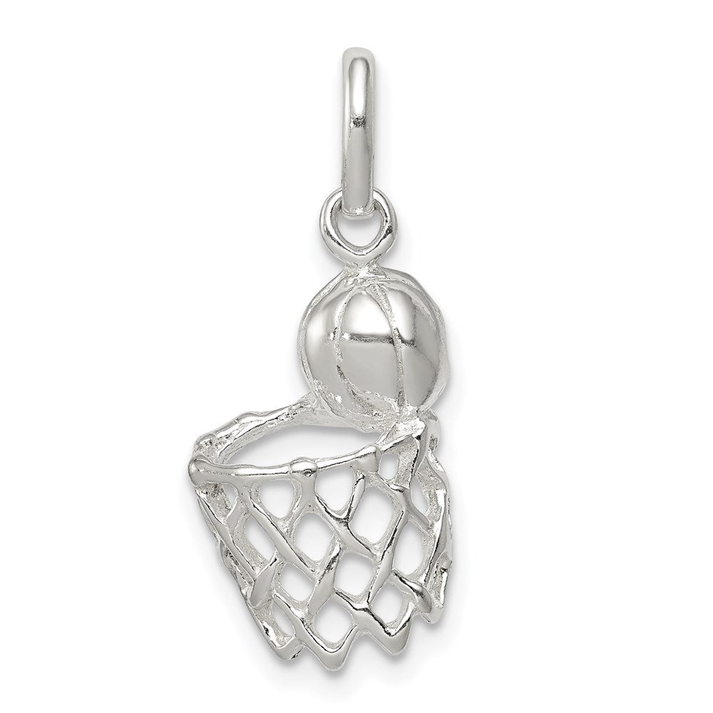Sterlingsilber Basketball in Creole Charm
