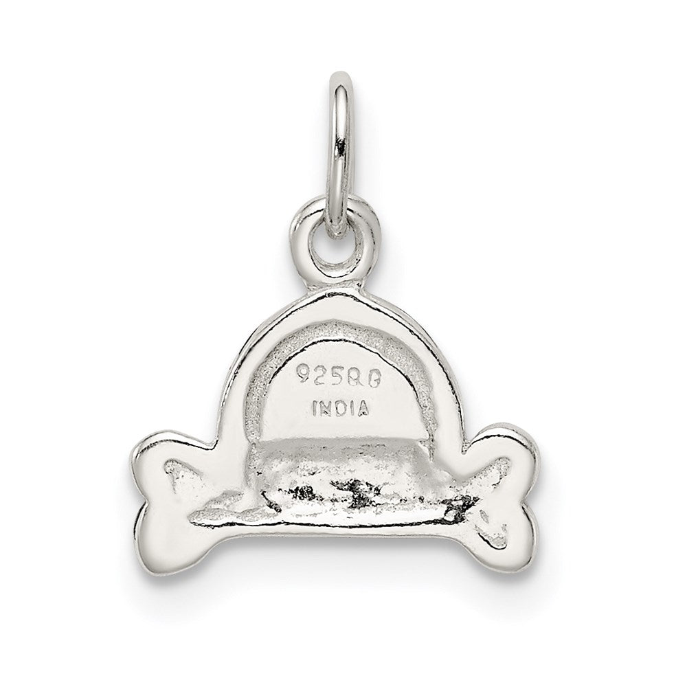 Sterlingsilber Emailliert I Liebe My Hund Charm