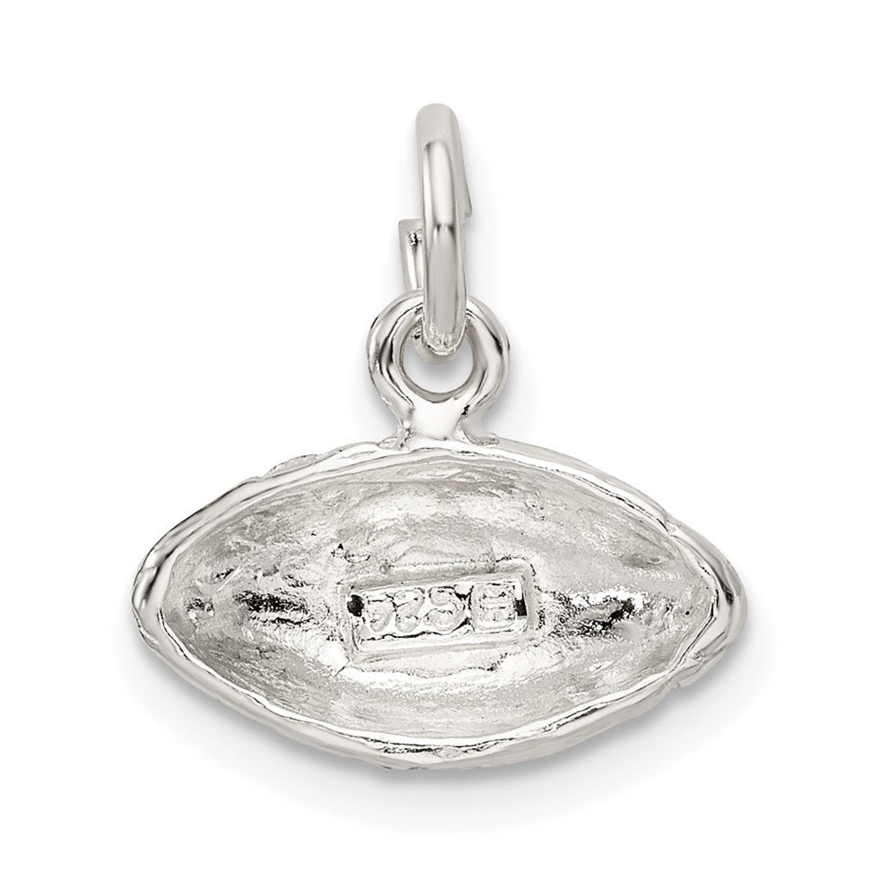 Sterlingsilber Football Charm