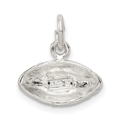 Sterlingsilber Football Charm