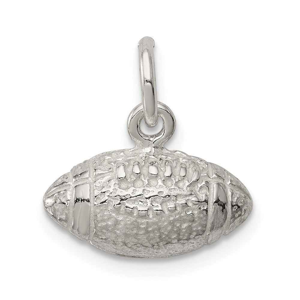 Sterlingsilber Football Charm