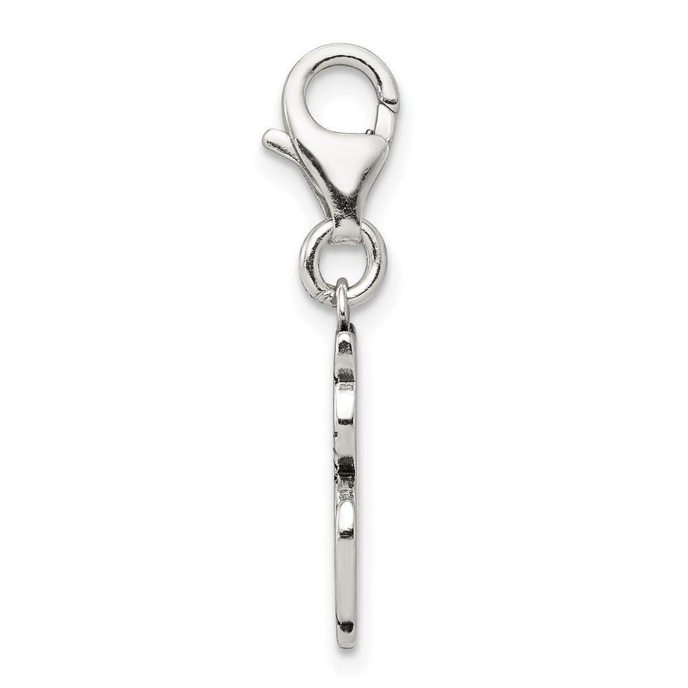 Sterlingsilber Antikisiert Katze Charm
