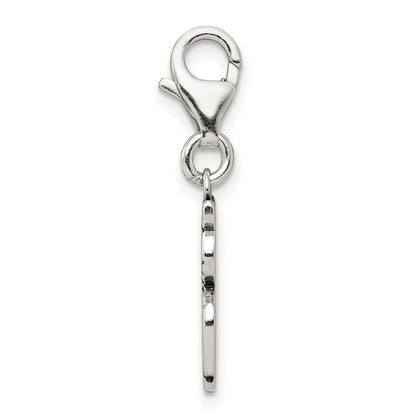 Sterlingsilber Antikisiert Katze Charm